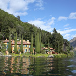 Luxury Villa Rosa lieds on a private peninsula of Lake Como,