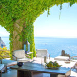 View from the luxury villa on Amalfi Coast
