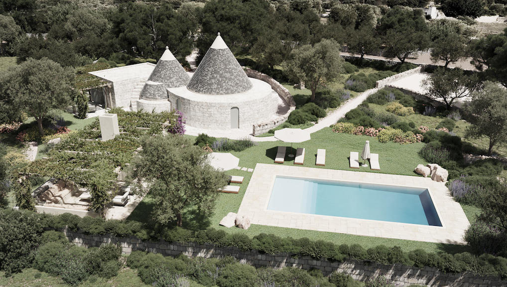 Trullo Petriolo with pool